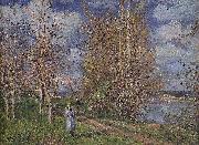 Alfred Sisley Small Meadows in Spring oil painting
